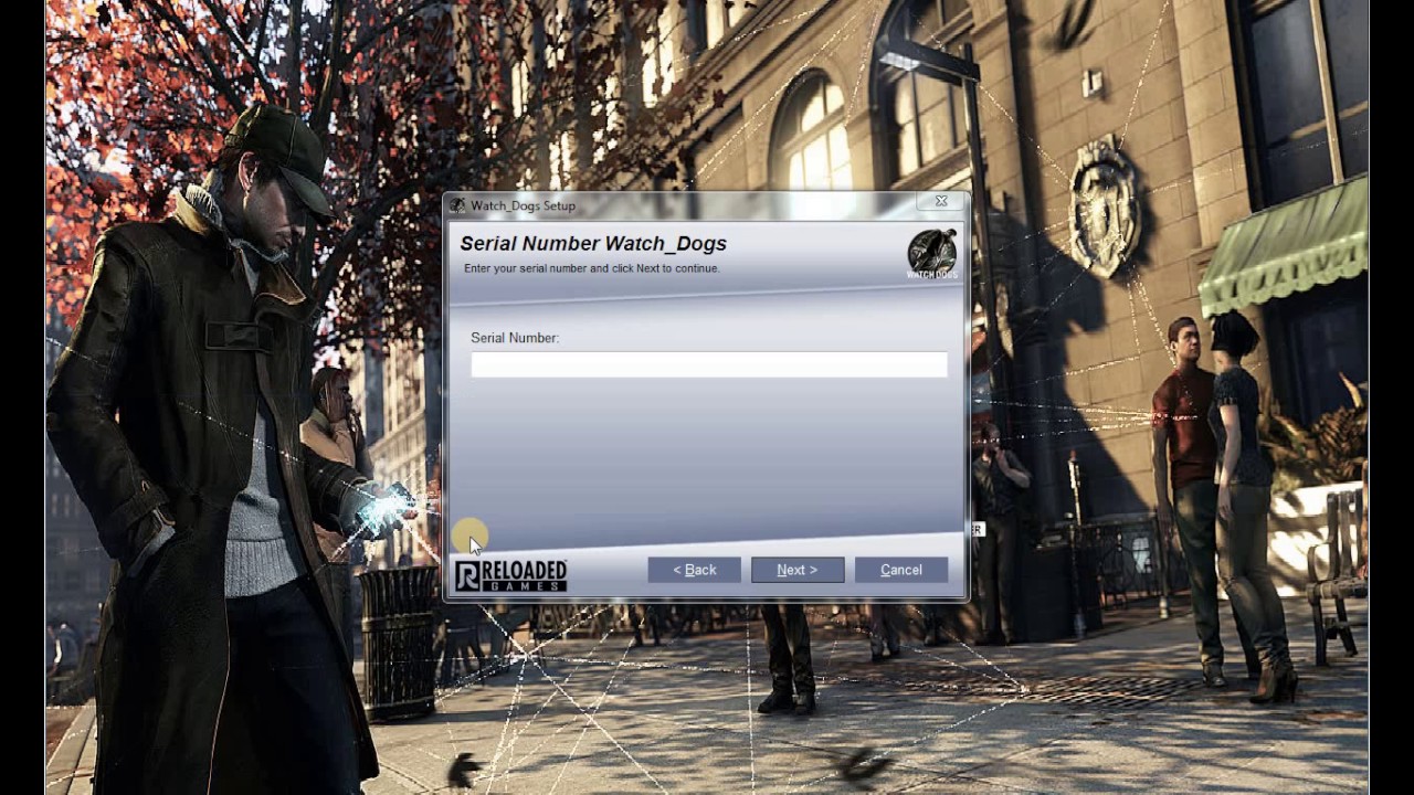 watch dogs serial number
